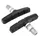 BRAKE SHOE HOLDER MTB V-BRAKE TO SCREW SYMETRIQUE SUNRACE 70 mm BLACK (1 PAIR)