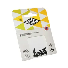 END CAP CABLE BLACK (BAG OF 10 PIECES)