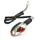 CLIGNOTANT 50 A BOITE ADAPTABLE PEUGEOT 50 XR7 2008> TRANSPARENT/NOIR AR DROIT -HOMOLOGUE CE -SELECTION P2R