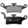 BRAKE PAD SET NEWFREN FOR YAMAHA 125 BW'S 2010> FRONT, 125 XENTER 2012>2016 FRONT, 150 XENTER 2012>2016 FRONT (L109.5 mm - 113.6 mm - H 51 mm - 41.2 mm - P 8.8 mm) (FD0486BE) (ELITE ORGANIC)