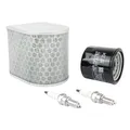 KIT ENTRETIEN MOTO ADAPTABLE HONDA 500 CB F 2019>, CB X 2019>, CBR R 2019> (PACK 4 PIECES) -SELECTION P2R PREMIUM