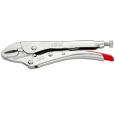 PINCE A ETAU UNIVERSELLE PRO KNIPEX 180mm ZINGUEE AVEC VIS DE REGLAGE (41 04 180) -MADE IN GERMANY