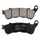 BRAKE PAD SET BREMBO FOR SUZUKI 125 BURGMAN 2007>2014 FRONT/HONDA 300 FORZA 2014>2017 FRONT, 125 SH I 2009>2012 FRONT, 600 FJS SILVERWING 2009>2018 FRONT (SCOOTER CARBON CERAMIC) -07063CC