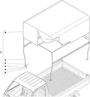 Kit curtainsider (Pick-Up)