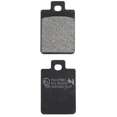 PLAQUETTE DE FREIN NEWFREN POUR PIAGGIO 50 ZIP 4T 2000>2005 AV, FREE 1993>1996 AV, NRG 1996>2000 AV, NTT 1996> AV, TYPHOON 1996>2001 AV (FD0225BE) (ELITE ORGANIQUE)