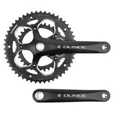 ROAD CRANKSET 9/10-SPEED BLACK COMPACT 170 mm 34-50 -P2R SELECTION- (HOUSING 110 mm)
