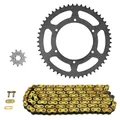 KIT CHAINE ADAPTABLE DERBI 50 SENDA DRD SM XTREME 2011>2017 420 11x53 (DIAM COURONNE 108/123/6.5) (DEMULTIPLICATION ORIGINE) -AFAM