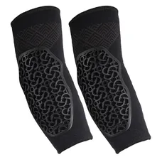 ELBOW PROTECTORS MTB SERYT FLOW ALPS ANTIBACTERIEN, ANTIDERAPANTE, WITHOUT COUTURE BLACK M (SOLD AS A PAIR) 250 g -CE IN 1621.1 LEVEL 2