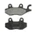 PLAQUETTE DE FREIN POLINI POUR KYMCO 50 AGILITY, 125-150 B&W, 150 PEOPLE, 250 YUP, 50-125 LIKE, 50 TOP BOY, 50 SUPER 9, 200 DINK (L 77mm - 96.5mm - H 42mm - P 9.2mm) (174.0021) (ORIGINAL)