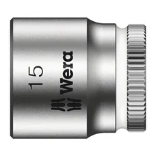 SOCKET/BUSH WERA 8790 HMA ZYKLOP 1/4 DIAMETER 15 mm (SOLD INDIVIDUALLY) -BRAND GERMAN FOR THE WORKSHOPS