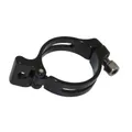 CLAMP FRONT DERAILLEUR BRASER P2R ALUMINIUM BLACK DIAMETER. 34,9