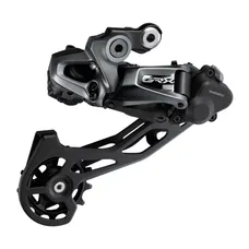 DERAILLEUR ROAD/GRAVEL REAR SHIMANO 11-SPEED GRX815 DI2 BLACK DOUBLE (COMPATIBLE ULTEGRA 11-SPEED DI2 GS)