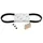 KIT TRANSMISSION (COURROIE, GALETS, GUIDES) ORIGINE PIAGGIO 50 FLY 2T 1998>2007, LIBERTY 2T-4T 2005>, TYPHOON 2T 2010>/APRILIA SR MOTARD 2T 2010>2014, SCARABEO 2T 2005>, SPORT-CITY 2T 2008> -1R000444