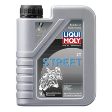 HUILE MOTEUR 2 TEMPS LIQUI MOLY MOTO STREET 2T (1 L) SEMI-SYNTHETIQUE
