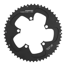 PLATEAU ROUTE 5BRA D.110 STRONGLIGHT CT2 SRAM 53DTS EXTERIEUR NOIR POUR RED/FORCE/RIVAL 11V. (POUR INTERIEUR 39DTS)