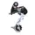 REAR MTB DERAILLEUR P2R FIRST 6/7-SPEED CAGE LONGUE TO SCREW (COMPATIBLE SHIMANO)