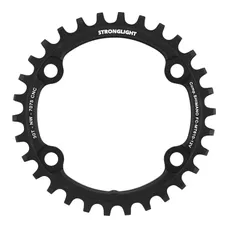 PLATEAU VTT 4BRA D.96 POUR SHIMANO SLX MT610 STRONGLIGHT 30DTS MONO 12V. NOIR
