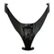 FRONT SHIELD - UPPER - "PIAGGIO GENUINE PART" 125-250-400-500 ATLANTIC BLACK COMPETITION  -AP8184575-