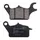 BRAKE PAD SET BREMBO FOR YAMAHA 125 TRICITY 2014>2019 FRONT LEFT, 300 TRICITY 2020>2022 FRONT LEFT (SCOOTER CARBON CERAMIC) -07112CC