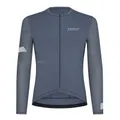 CYCLING JERSEY GIST SUMMER RAY ANTI-UV BLUE STEEL SLEEVES LONGUES S -5358