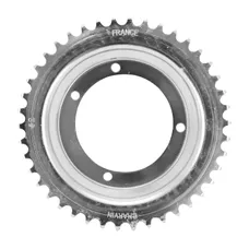 ADAPTABLE MOPED REAR SPROCKET PEUGEOT 101/102 42 DTS (BORE 81 mm) 4 HOLES -P2R SELECTION
