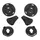 KIT FITTING KIT HELMET VISOR ADX FOR OPEN-FACE AJ100