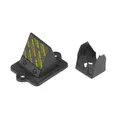 REED VALVE SCOOTER MALOSSI FOR PIAGGIO 50 ZIP, TYPHOON, NRG/GILERA 50 STALKER, RUNNER, DNA, ICE (VL13 REEDS CARBON 0,30 MHR 45- CARBON BRACKET ALUMINIUM)