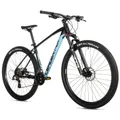 VELO MUSCULAIRE VTT 29 LEADER FOX EVOLUTION 2025 MIXTE NOIR/BLEU MAT 8V CADRE 16 POUCES (TAILLE ADULTE 160 à 168 cm)