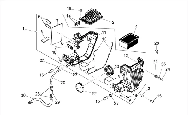 Corps filtre