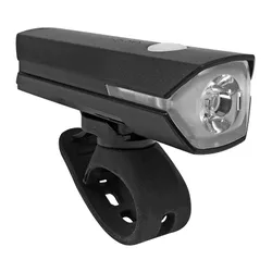 BICYCLE LIGHT USB FRONT NEWTON 550 LUMENS MODE FIXE AND FLASHING (AUTONOMIE MODE 100% : 1H) (SUPPLIED WITH MOUNTING KIT HANDLEBAR) BLACK - RECHARGEABLE USB