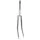 FORK CITY 700C RIGIDE DEMI-COURSE STEEL CHROME-PLATED HANDLEBAR PIVOT (240/120 mm) THREADED 1"-22,2 INNER
