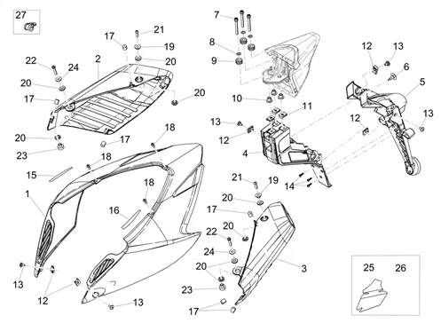 Carrosserie posterieure