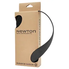 HANDLEBAR TAPE/HANDLEBAR NEWTON CORK BLACK WITH BOUCHONS