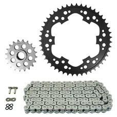 KIT CHAINE ADAPTABLE BMW 800 F R 2005>2014 525 20x47 (DIAM COURONNE 140/168/10.5) (DEMULTIPLICATION ORIGINE) -AFAM