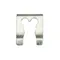 CLAMP/AGRAFE FLEXIBLE OF BRAKE OEM PIAGGIO PORTER-261332