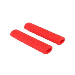 PROTECTION LEVIER DE FREIN VTT TOOPRE 3 DOIGTS SILICONE ANTI-DERAPANT ROUGE (PAIRE)