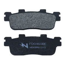 BRAKE PAD SET NEWFREN FOR KAWASAKI 125 J 2016> REAR, 300 J 2014>2021 REAR/KYMCO 125 DOWNTOWN 2009>2015 REAR, 300 PEOPLE S 2020>REAR, 125 X-TOWN 2020> REAR (FD0460BE) (ELITE ORGANIC)