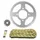ADAPTABLE CHAIN KIT SUZUKI 125 VL INTRUDER 1999>2008 428 14X56 (DIAMETER REAR SPROCKET 76/100/10.5) (OEM GEARING) -AFAM