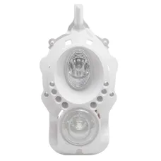 DOUBLE OPTIQUE SCOOT REPLAY POUR PEUGEOT 50 LUDIX BLANC LEDS BLANCHES **