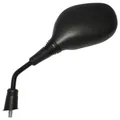 ADAPTABLE REAR-VIEW MIRROR PEUGEOT 50 TWEET 2010>2018, 125 TWEET 2010>/SYM 50-125 SYMPHONY 2009>2016 LEFT BLACK (OE 88120APA000) (CE APPROVED) -P2R SELECTION