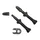 TUBELESS VALVE PRESTA SCHWALBE 40 mm VALVE CORE REMOVABLE (SOLD AS A PAIR CARDED)