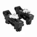 TENDEUR/AJUSTEUR DE CHAINE MOTO POUR YAMAHA 700 MT-07 2014>2020 ALU CNC ANODISE NOIR (PAIRE) -AVOC