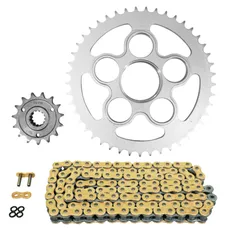 KIT CHAINE ADAPTABLE DUCATI 821 HYPERMOTARD 2013>2015, HYPERMOTARD SP 2013>2015 525 15x45 (DIAM COURONNE 60/110/38) (DEMULTIPLICATION ORIGINE) -AFAM