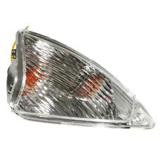 CLIGNOTANT SCOOT ADAPTABLE PIAGGIO 50 LIBERTY 2T ET 4T 2009> AV DROIT TRANSPARENT (HOMOLOGUE CE) -P2R