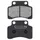 BRAKE PAD SET NEWFREN FOR CPI 50 HUSSAR, POPCORN, OLIVER 2003>2005 FRONT/GENERIC XOR FRONT, IDEO FRONT/KEEWAY 50 F-ACT FRONT, FOCUS FRONT, MATRIX FRONT (FD0223BE) (ELITE ORGANIC)