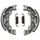 ADAPTABLE MOPED BRAKE SHOE SET MBK 51 FRONT AND REAR (DIAMETER 80 mm - NID OF ABEILLE) (SOLD A PAIR)