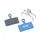 DISC BRAKE PAD SET MTB SHIMANO XT M8000/M785 - XTR M9000/M985 SLX M7000/M666/M675 (ELVEDES SOFT ORGANIC) (PAIR CARDED)