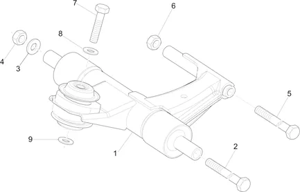 Bras oscillant