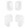 CABOCHON CLIGNOTANT SCOOT ADAPTABLE MBK 50 BOOSTER SPIRIT/YAMAHA 50 BWS ORIGINAL 1999>2003 AV+AR TRANSPARENT (x4) -REPLAY
