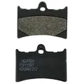 BRAKE PAD SET NEWFREN FOR APRILIA 125 AF1 EUROPA 1990>1992 FRONT, 125 RS 1992>2005 FRONT/KTM 125 EXC 1987> FRONT-REAR, 250 MX FRONT/REAR (L 67.5 mm - H 51 mm - P 7 mm) (FD0115BT) (TOURING ORGANIC)